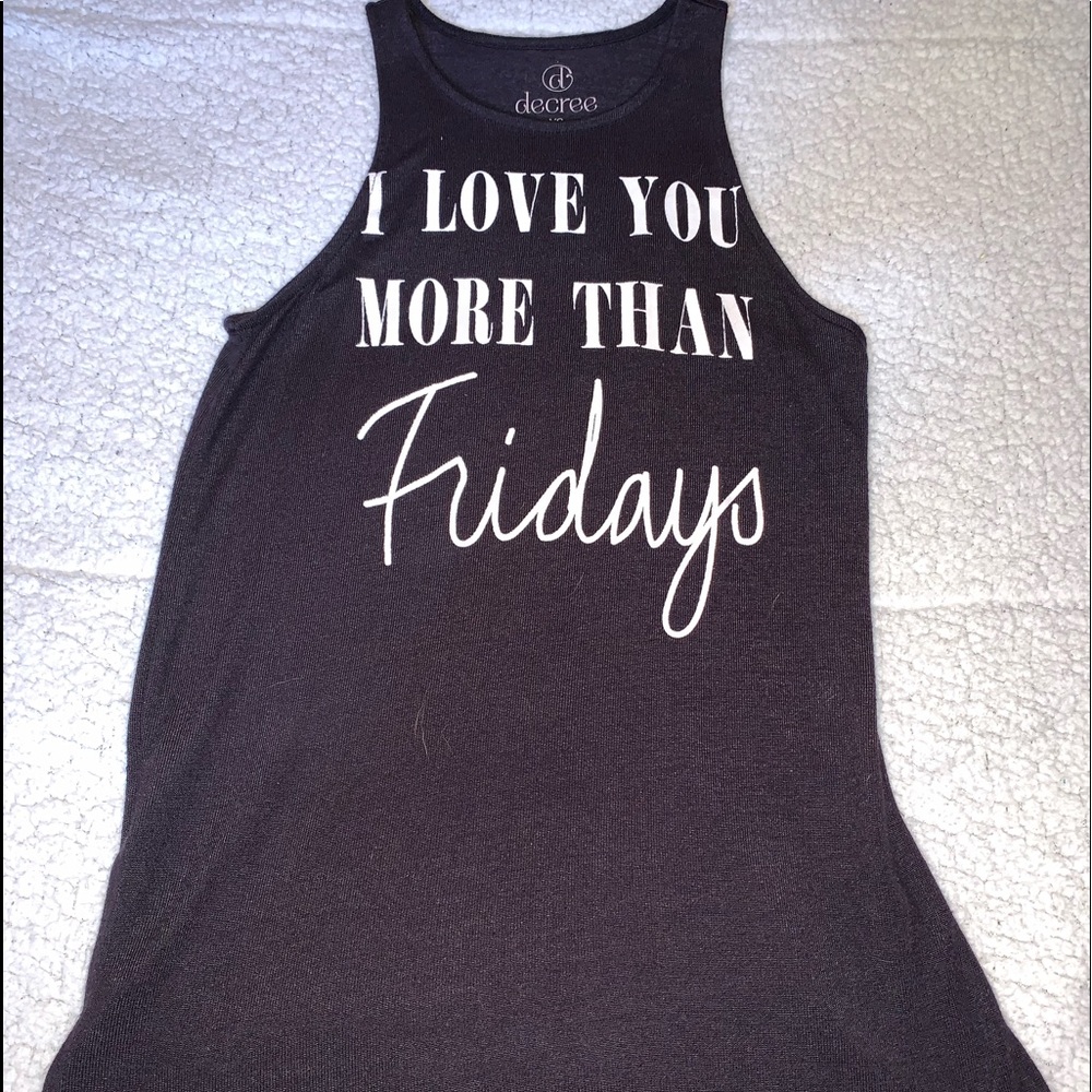 Soft tank top